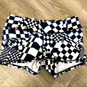 FLEO checker print CrossFit shorts